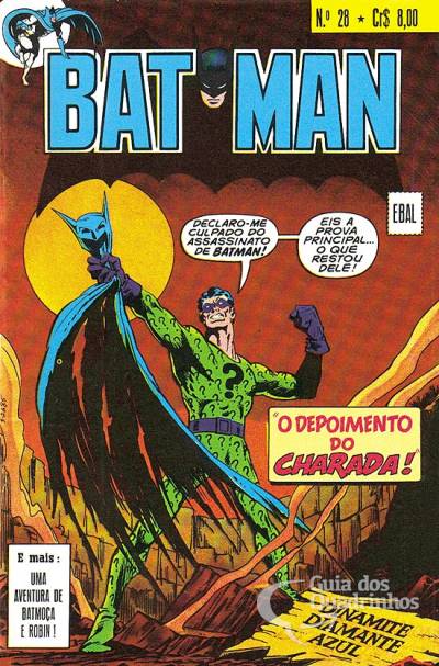 Batman (Em Formatinho) n° 28 - Ebal