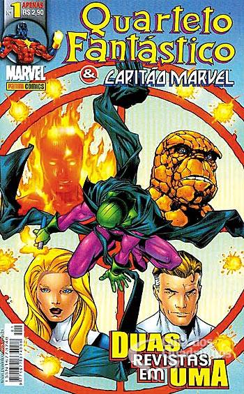 Quarteto Fantástico & Capitão Marvel n° 1 - Panini