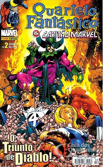 Quarteto Fantástico & Capitão Marvel n° 2 - Panini