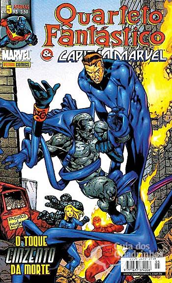 Quarteto Fantástico & Capitão Marvel n° 5 - Panini