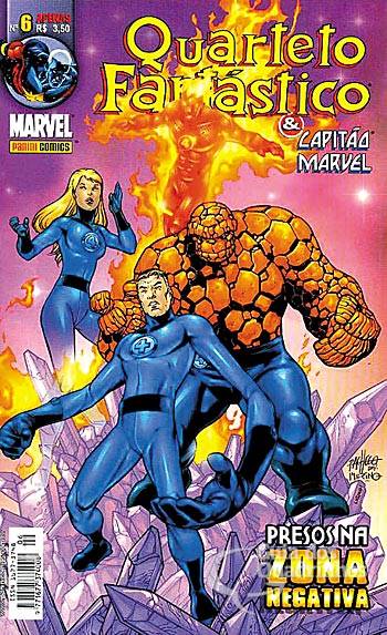 Quarteto Fantástico & Capitão Marvel n° 6 - Panini