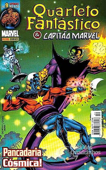 Quarteto Fantástico & Capitão Marvel n° 9 - Panini