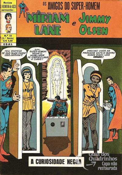 Míriam Lane e Jimmy Olsen (O Homem de Aço) n° 15 - Ebal