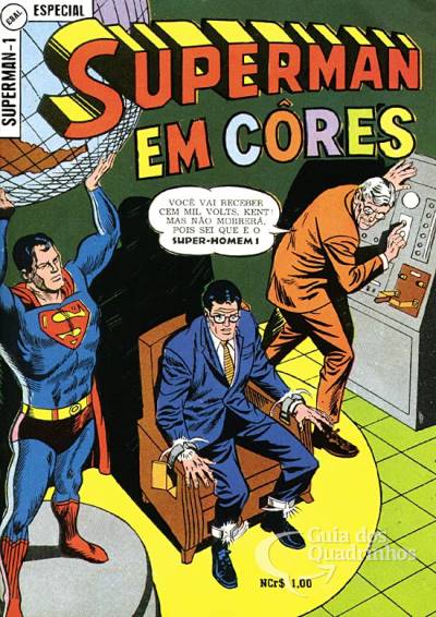 Superman (Em Cores) n° 1 - Ebal