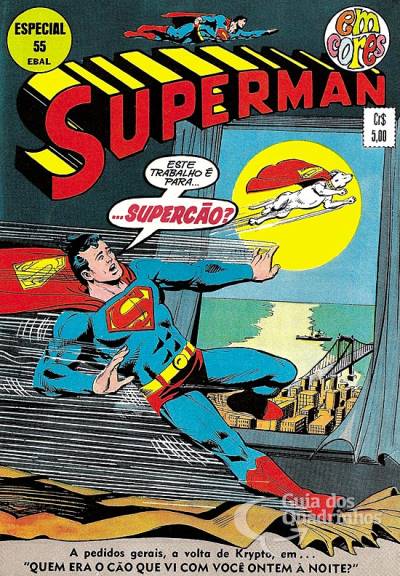Superman (Em Cores) n° 55 - Ebal