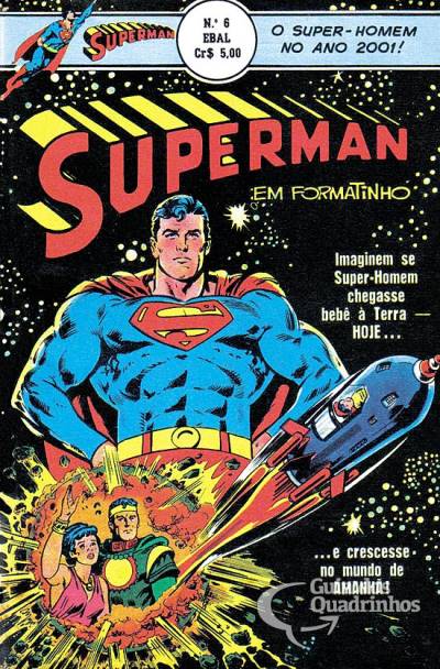 Superman (Em Formatinho) n° 6 - Ebal