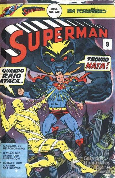 Superman (Em Formatinho) n° 9 - Ebal