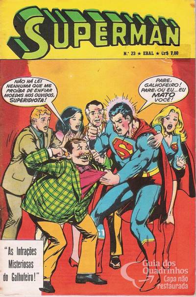 Superman (Em Formatinho) n° 23 - Ebal