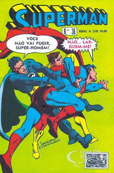 Superman (Em Formatinho) n° 36 - Ebal