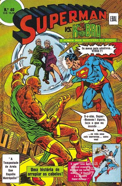 Superman (Em Formatinho) n° 40 - Ebal