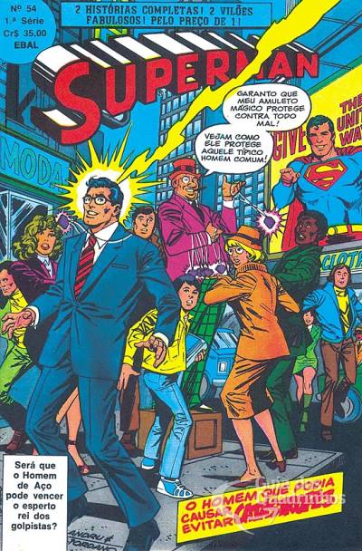 Superman (Em Formatinho) n° 54 - Ebal