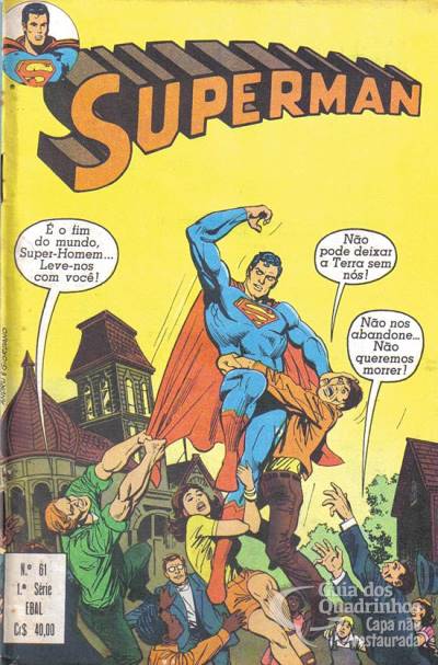 Superman (Em Formatinho) n° 61 - Ebal