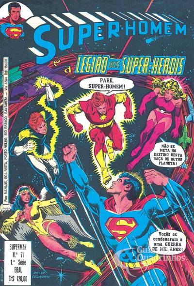 Superman (Em Formatinho) n° 71 - Ebal