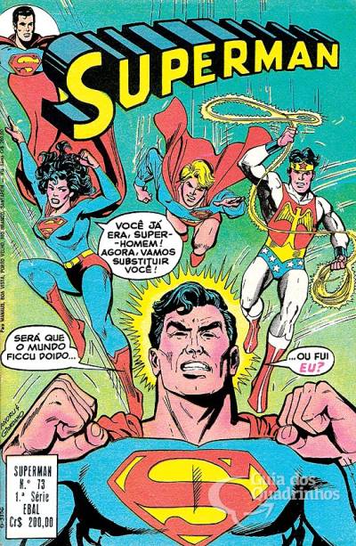 Superman (Em Formatinho) n° 73 - Ebal