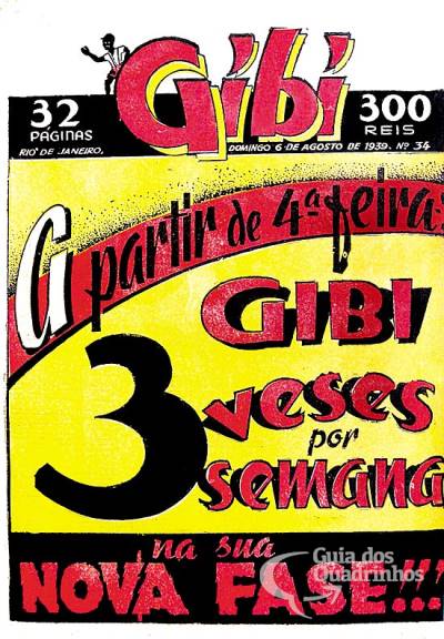 Gibi n° 34 - O Globo
