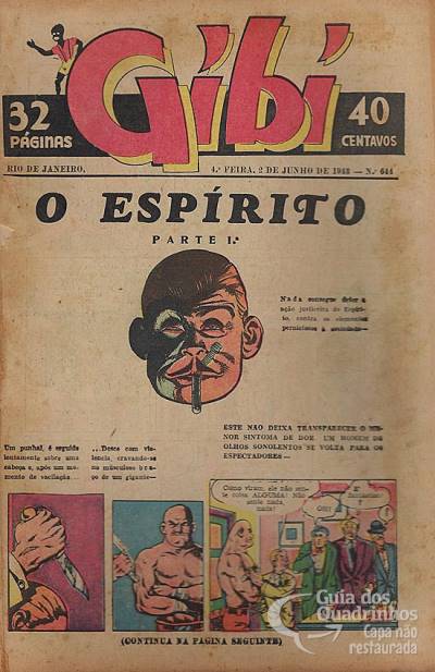 Gibi n° 644 - O Globo