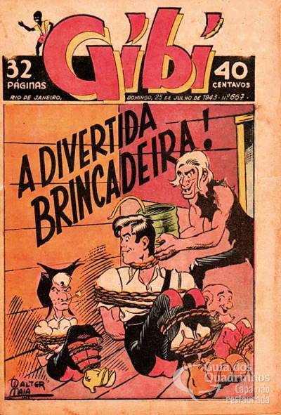 Gibi n° 667 - O Globo