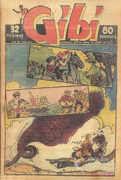 Gibi n° 1255 - O Globo