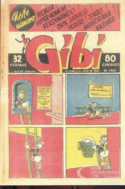 Gibi n° 1586 - O Globo