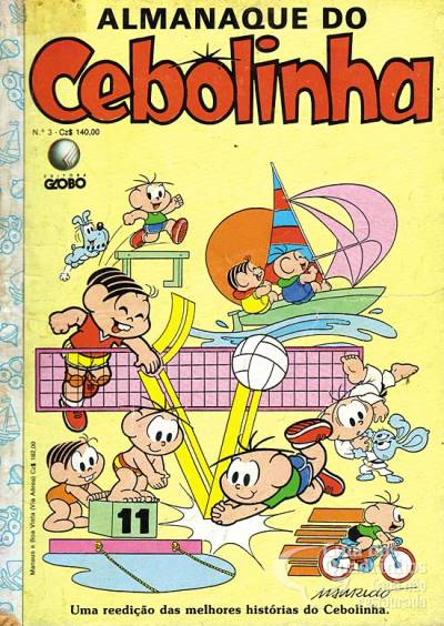 Almanaque do Cebolinha n° 3 - Globo