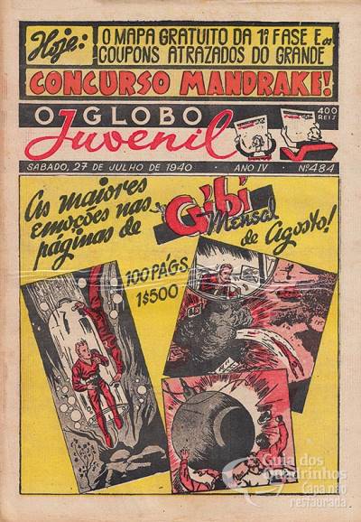 Globo Juvenil, O n° 484 - O Globo