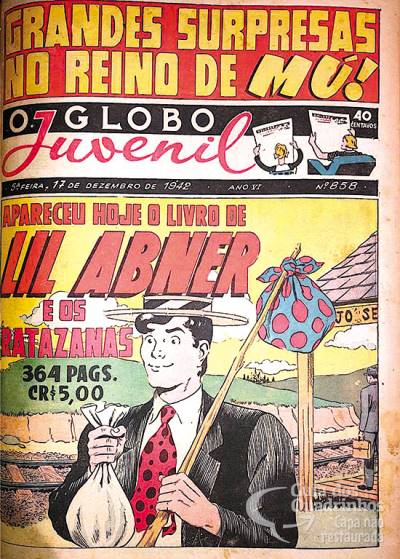 Globo Juvenil, O n° 858 - O Globo