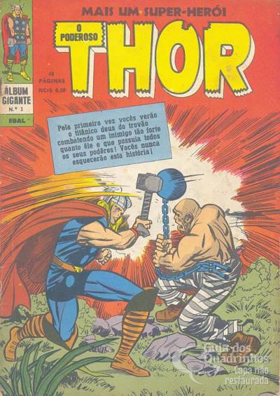 Poderoso Thor, O (Álbum Gigante) n° 3 - Ebal
