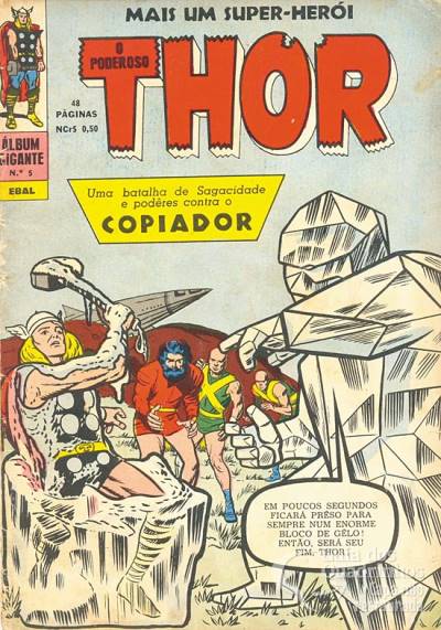 Poderoso Thor, O (Álbum Gigante) n° 5 - Ebal