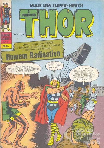 Poderoso Thor, O (Álbum Gigante) n° 7 - Ebal