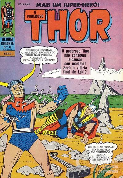 Poderoso Thor, O (Álbum Gigante) n° 10 - Ebal