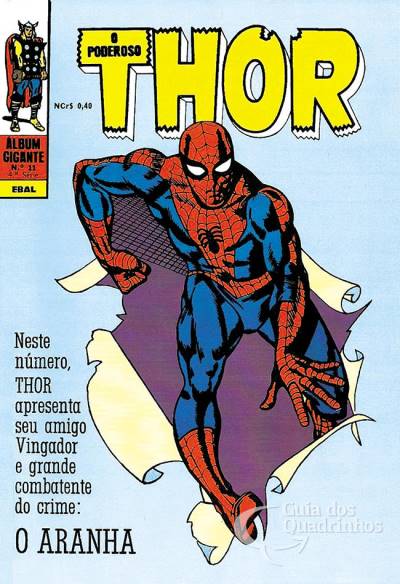 Poderoso Thor, O (Álbum Gigante) n° 11 - Ebal