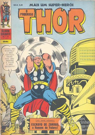 Poderoso Thor, O (Álbum Gigante) n° 13 - Ebal