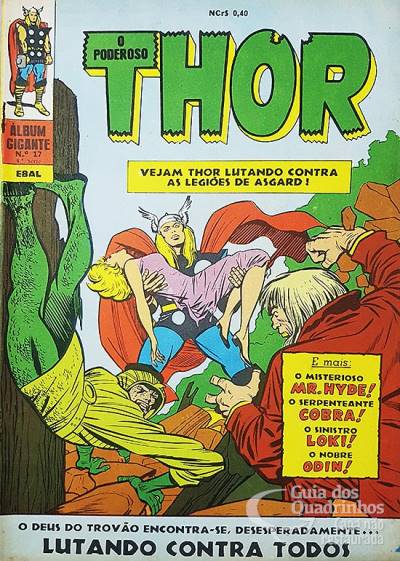 Poderoso Thor, O (Álbum Gigante) n° 17 - Ebal
