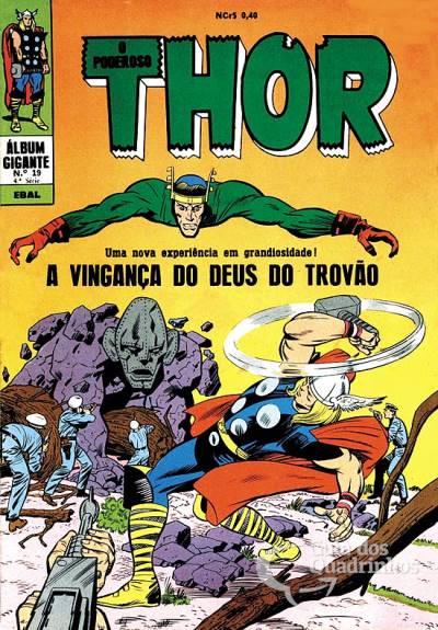 Poderoso Thor, O (Álbum Gigante) n° 19 - Ebal