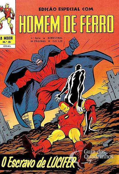Capitão América, Thor e Homem de Ferro (A Maior) n° 16 - Ebal
