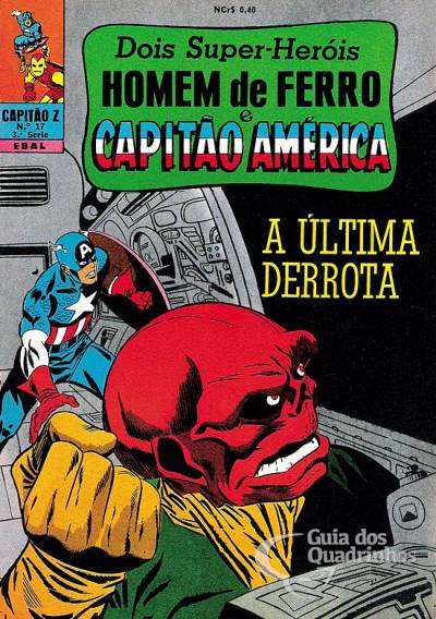 Homem de Ferro e Capitão América (Capitão Z) n° 17 - Ebal