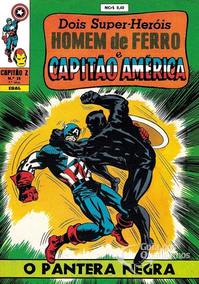 Homem de Ferro e Capitão América (Capitão Z) n° 19 - Ebal