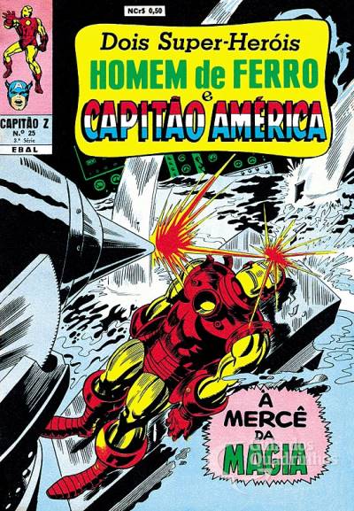 Homem de Ferro e Capitão América (Capitão Z) n° 25 - Ebal
