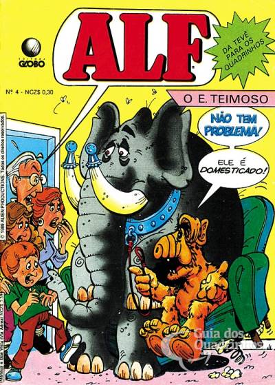 Alf - O E. Teimoso n° 4 - Globo