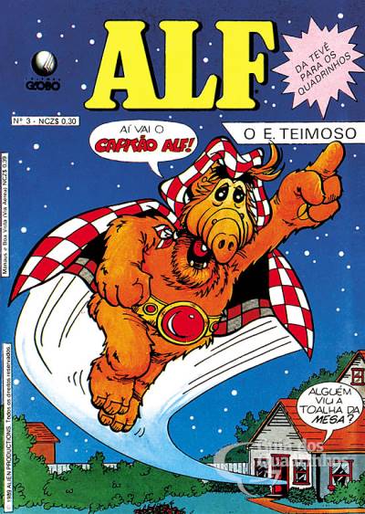 Alf - O E. Teimoso n° 3 - Globo