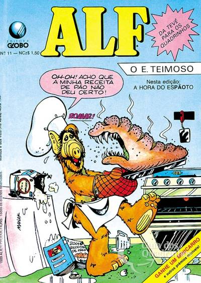 Alf - O E. Teimoso n° 11 - Globo