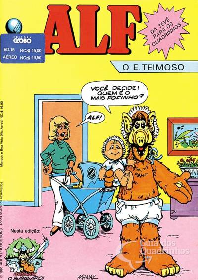 Alf - O E. Teimoso n° 16 - Globo