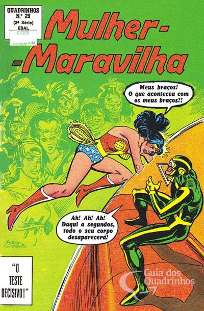 Mulher-Maravilha (Quadrinhos em Formatinho) n° 29 - Ebal