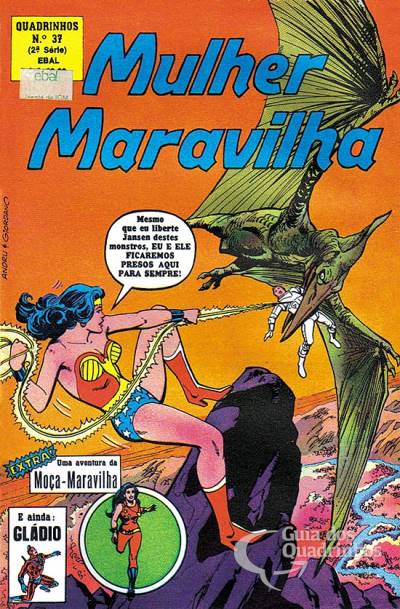Mulher-Maravilha (Quadrinhos em Formatinho) n° 37 - Ebal