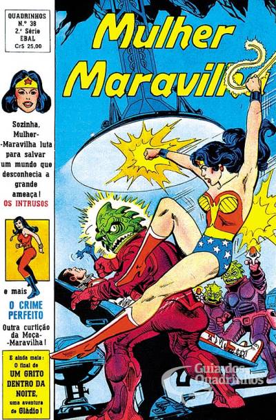 Mulher-Maravilha (Quadrinhos em Formatinho) n° 38 - Ebal