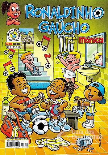 Ronaldinho Gaúcho n° 6 - Panini