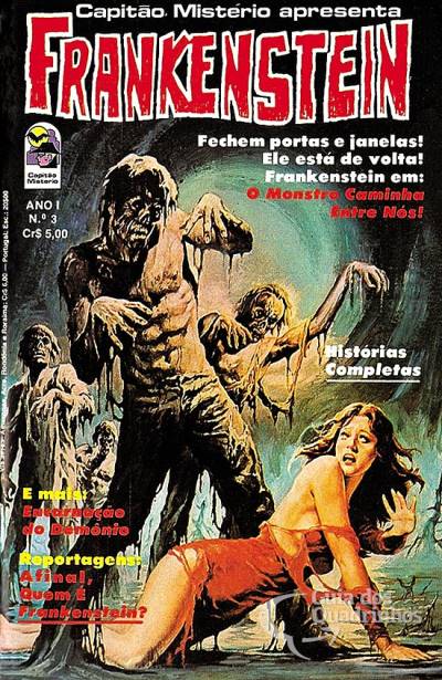Frankenstein (Capitão Mistério Apresenta) n° 3 - Bloch