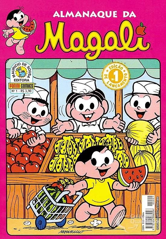 Almanaque Da Magali 1ª Série N° 1panini Guia Dos Quadrinhos 9917