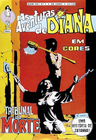 Aventuras de Diana, As (Quem Foi?) - em Cores n° 2 - Ebal