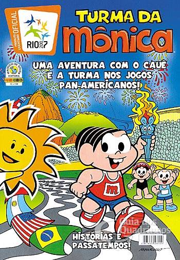 Turma da Mônica Nos Jogos Pan-Americanos 2007 - Panini